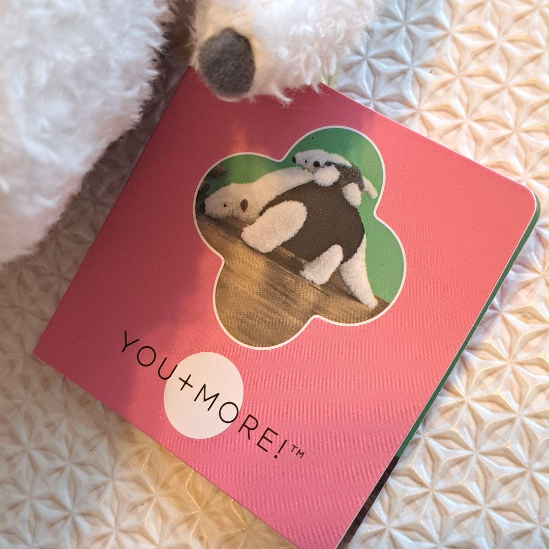 YOU+MORE!　アリクイ親子 ぬいぐるみ　ポーチ　神戸どうぶつ王国　動物園