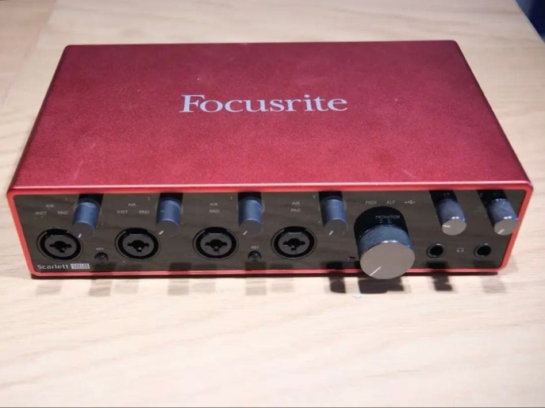 Scarlett 18i8 gen3 オーディオインターフェイス