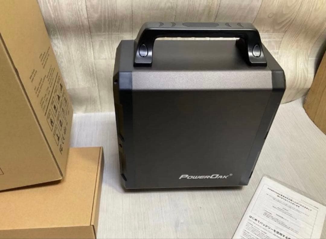 2020年製PowerOak ポータブルバッテリーEB120新品未使用品