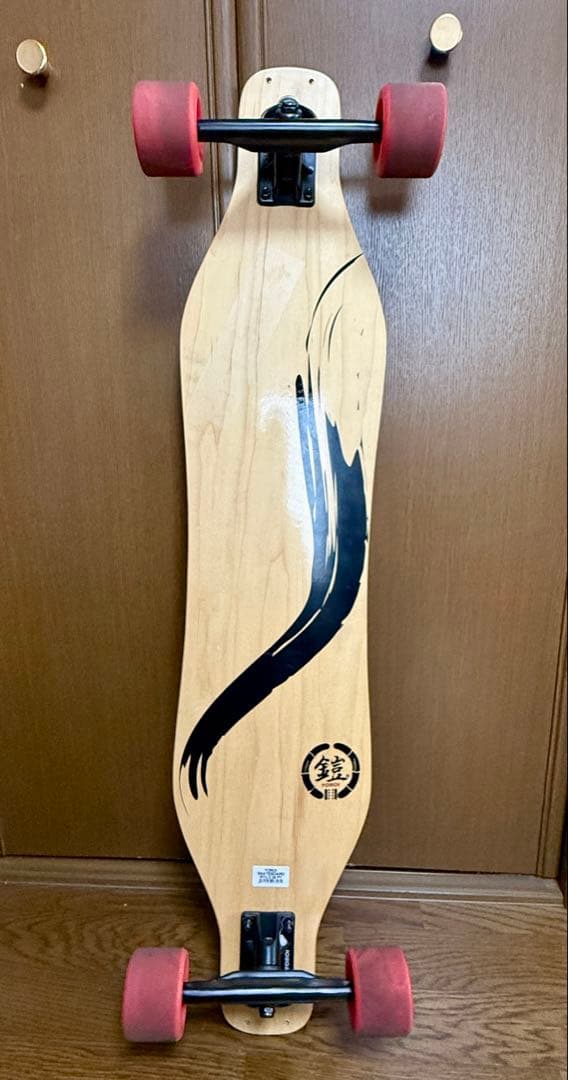 鎧 ロングスケートボード RYU38 竹デッキ 38インチ ハードフレックス