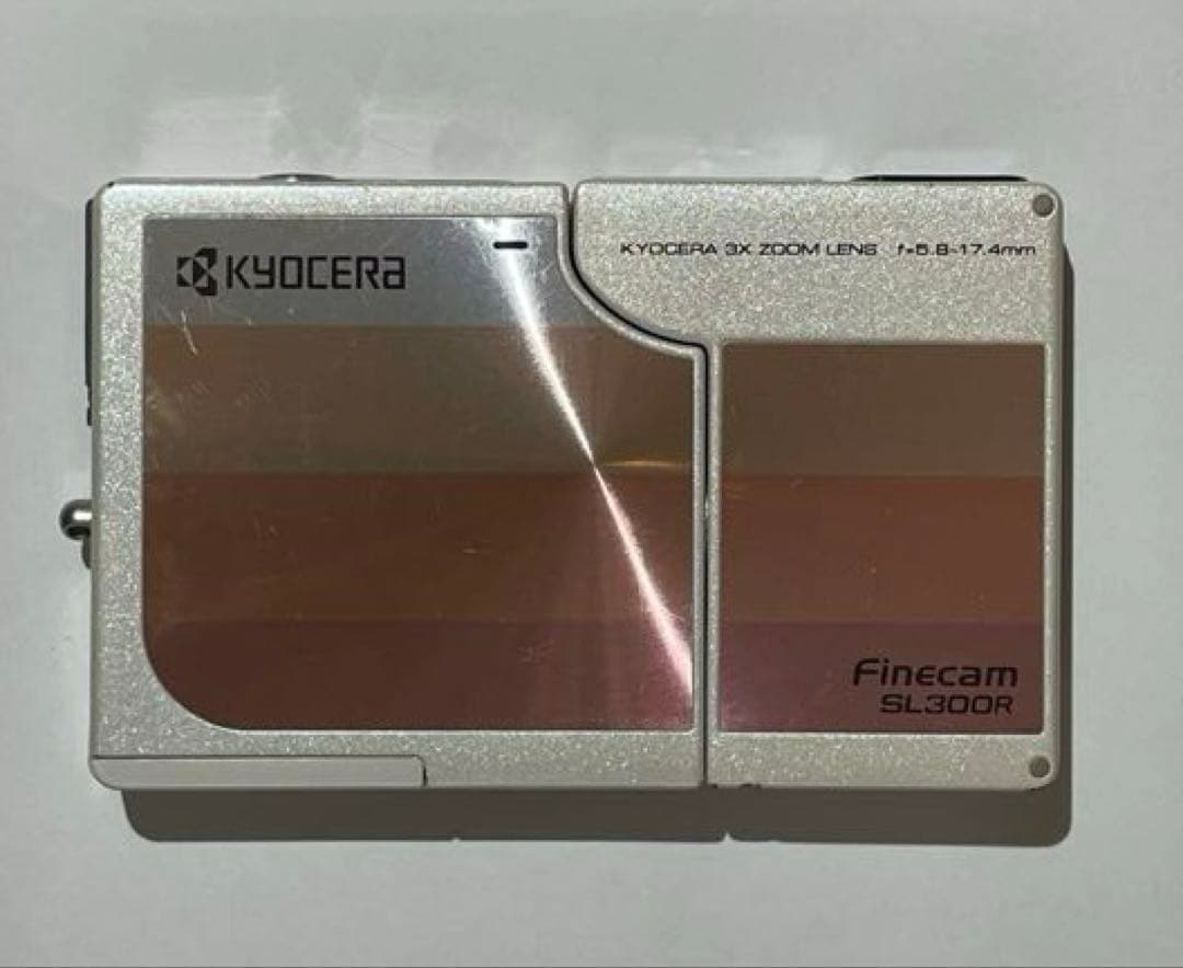 KYOCERA FINECAM SL300R 京セラ デジカメ AC有り