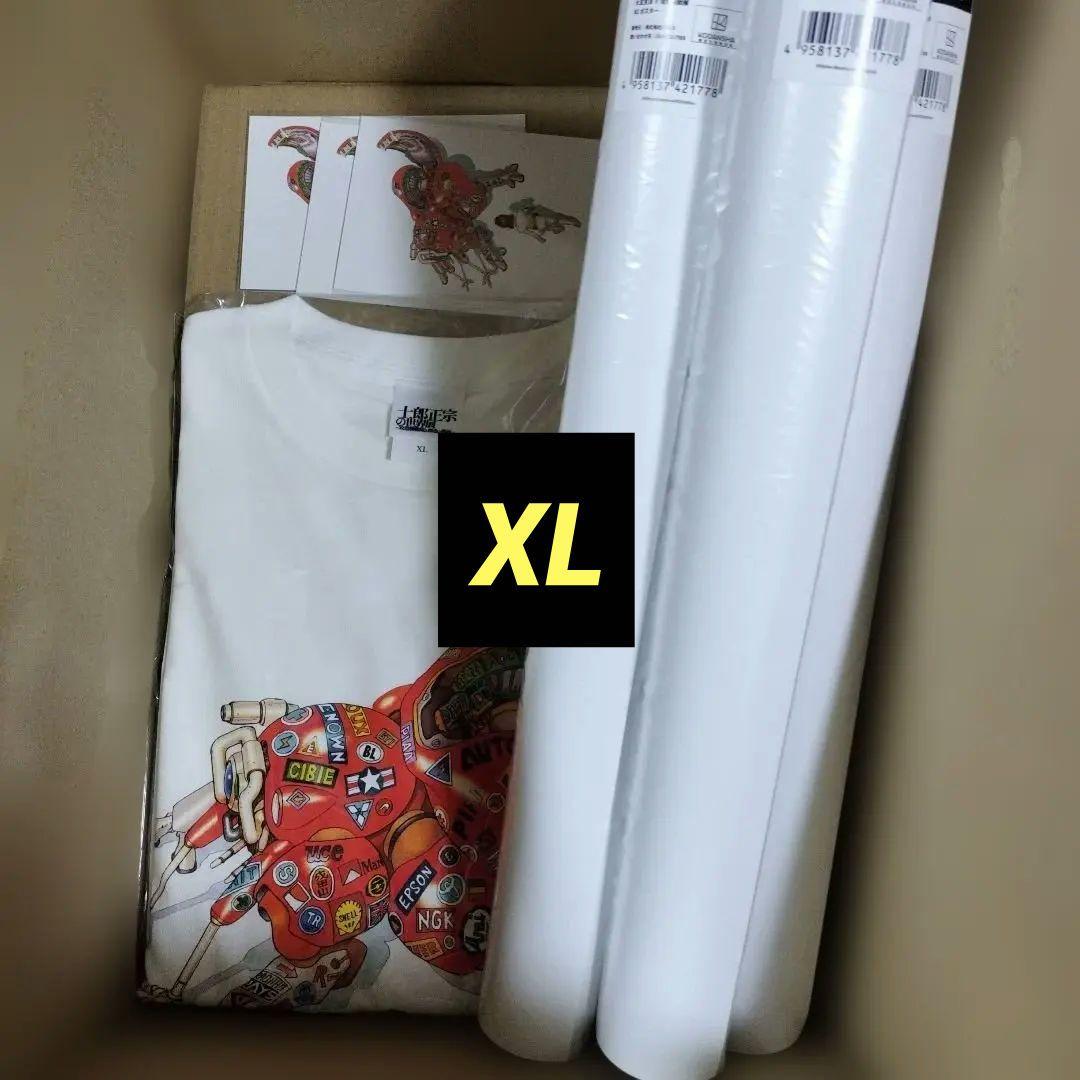 大友克洋×攻殻機動隊 士郎正宗の世界展 TシャツXL AKIRA ポスターカード
