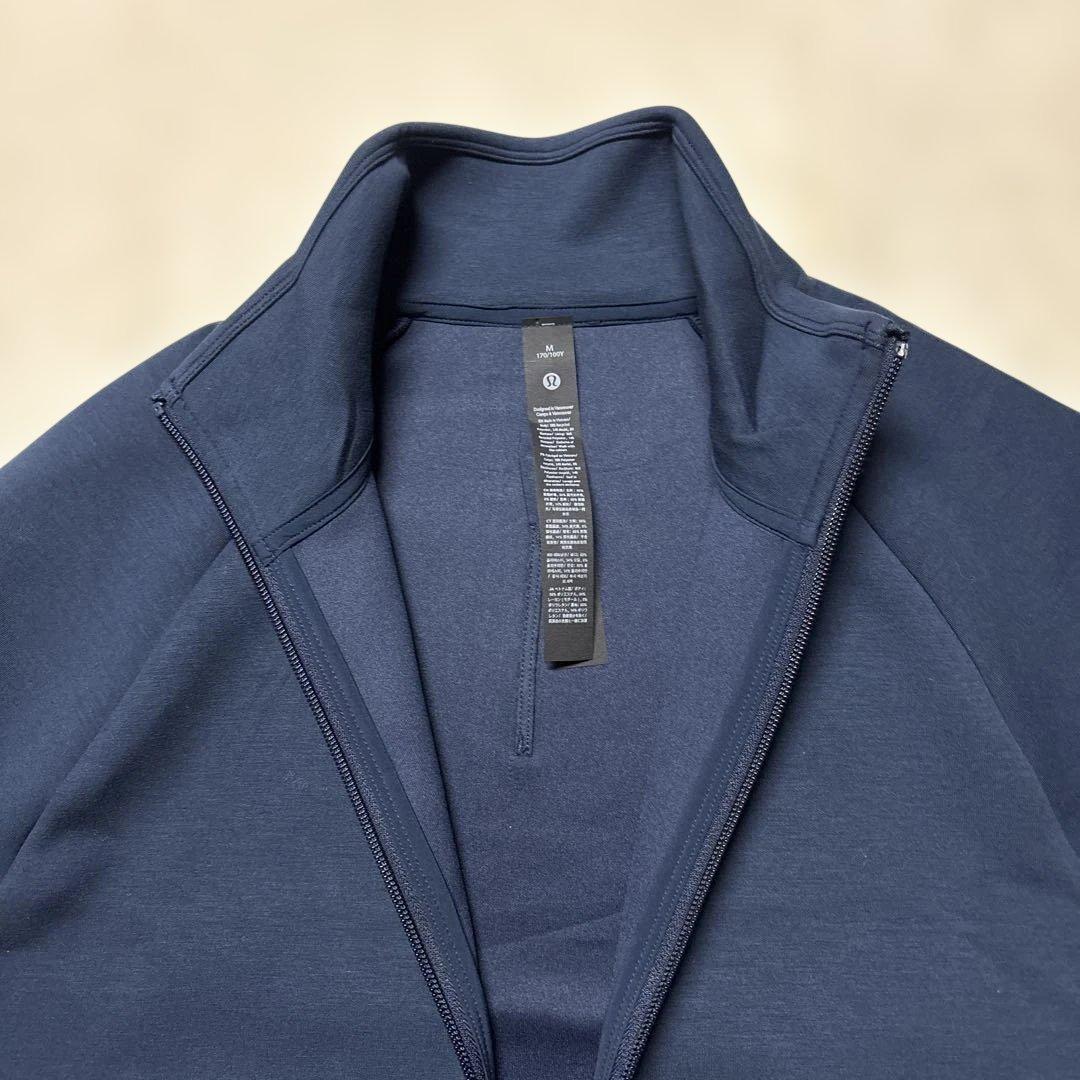 新品　ルルレモン　スムース スペンサー フルジップ トラック ジャケット M