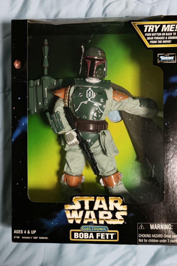 スターウォーズ　ボバ・フェット　エレクトロニック　フィギュア