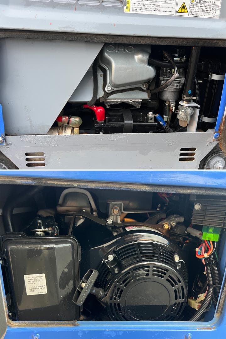 DENYO デンヨー 「GAW-190ES」溶接機 & 発電機 4102