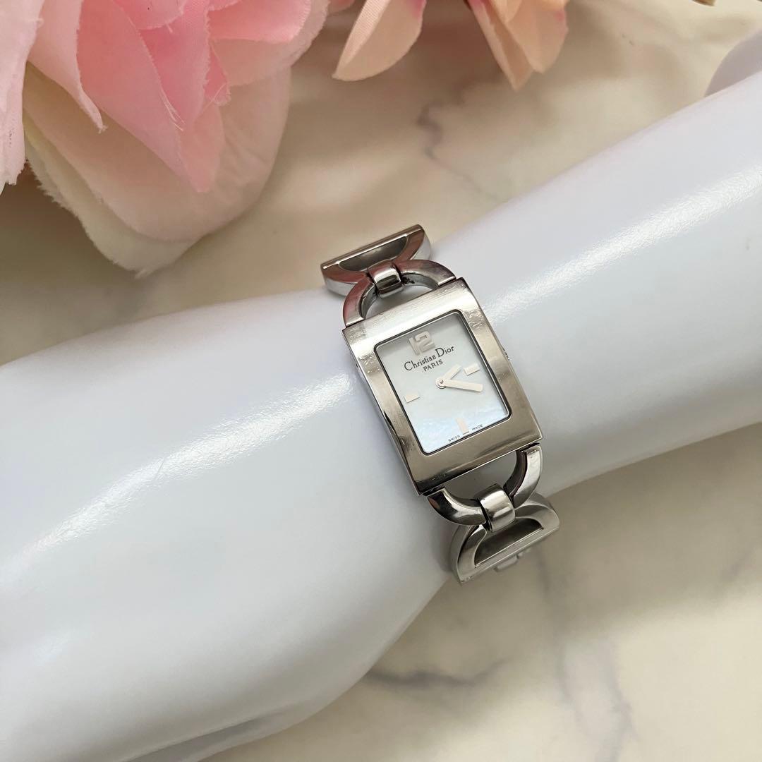 Christian Dior✨クリスチャンディオール　腕時計マリス　シェル文字盤