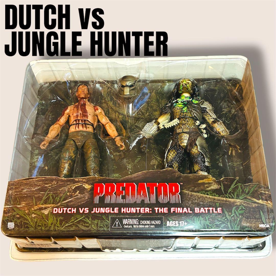NECA プレデター フィギュア　ジャングルハンター　ダッチ　未開封　豆魚雷