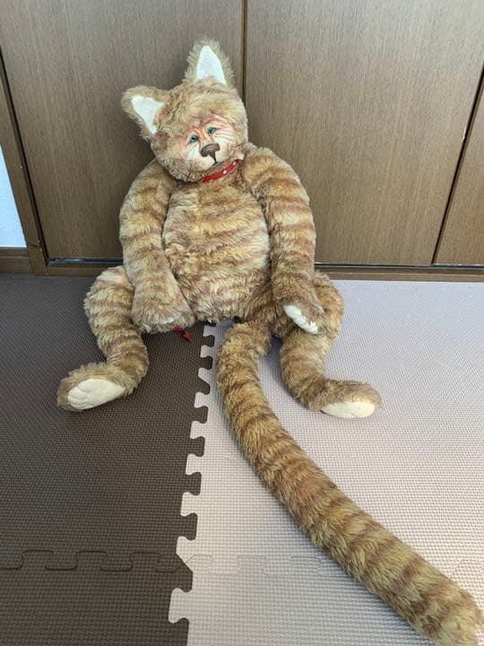 値下げテディベア　猫120センチ