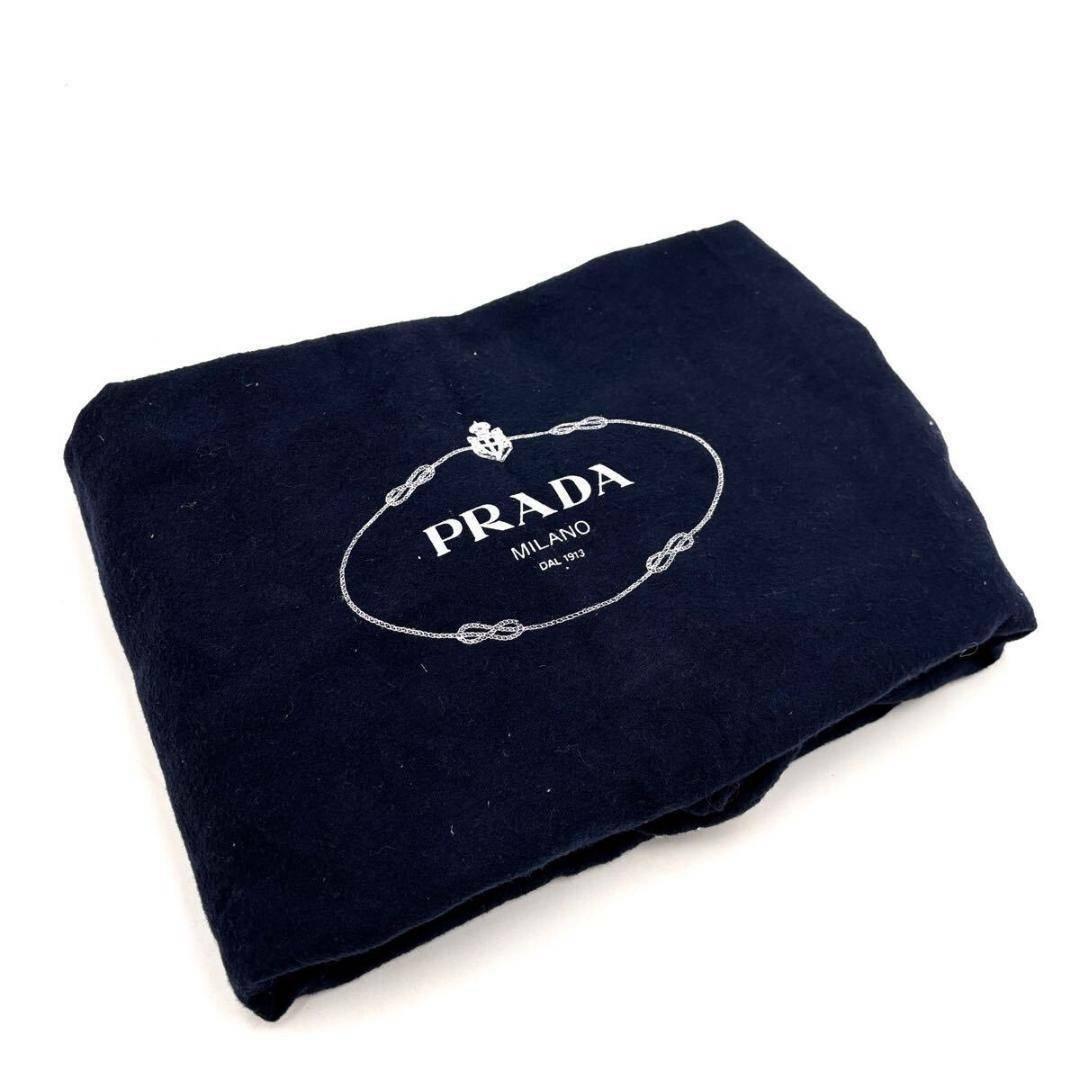 【美品】プラダ キャリーケース スーツケース ナイロン レザー 三角ロゴ 黒