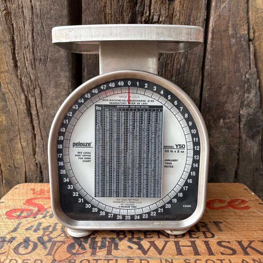 【1990s USA vintage】Pelouze スケール　はかり　郵便局
