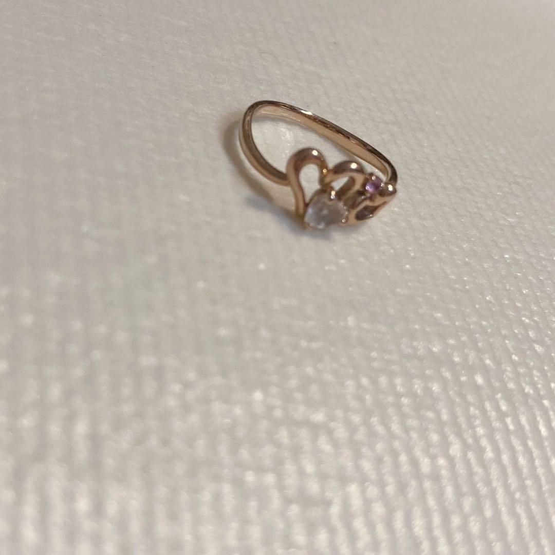 サマンサティアラ Samantha Tiara リング K18 wpg 4号