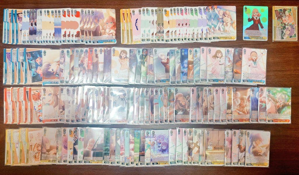 WS ラブライブ！蓮ノ空女学院スクールアイドルクラブ 4コン +TD開封済み1つ