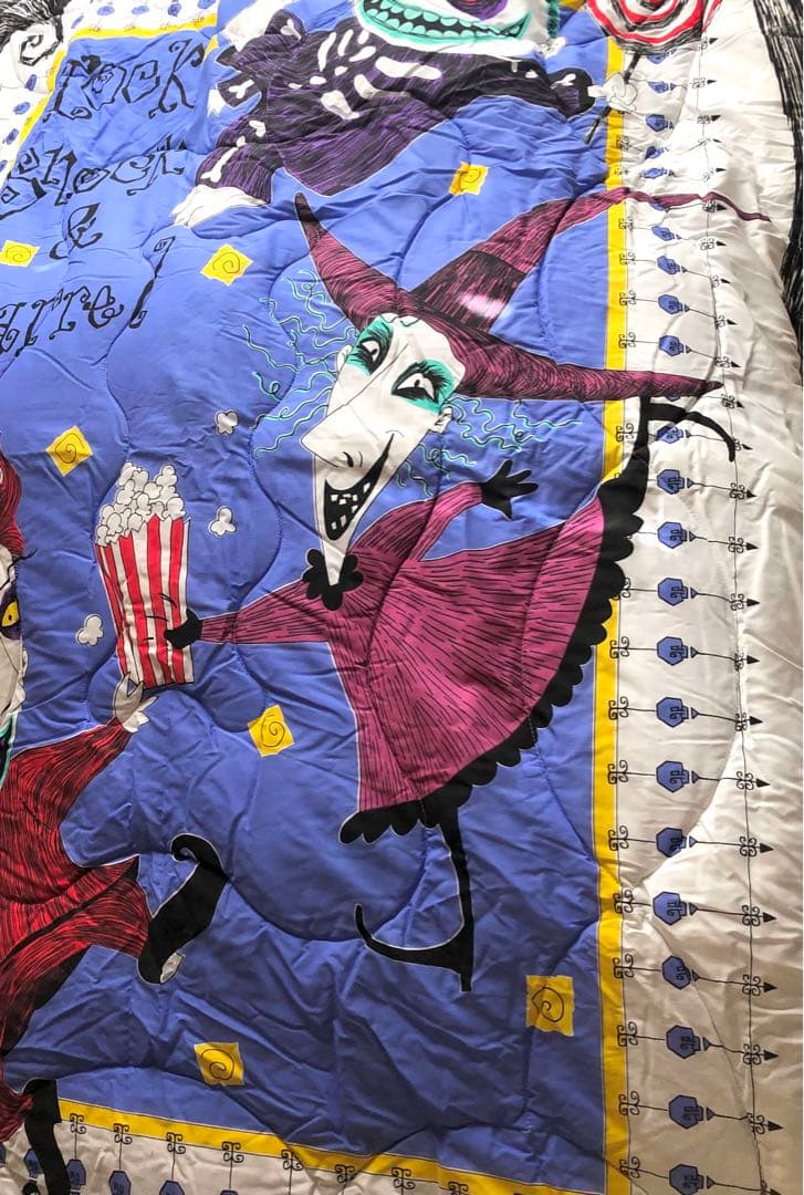 美品 32年前 ナイトメアビフォアクリスマス 掛け布団 ふとん