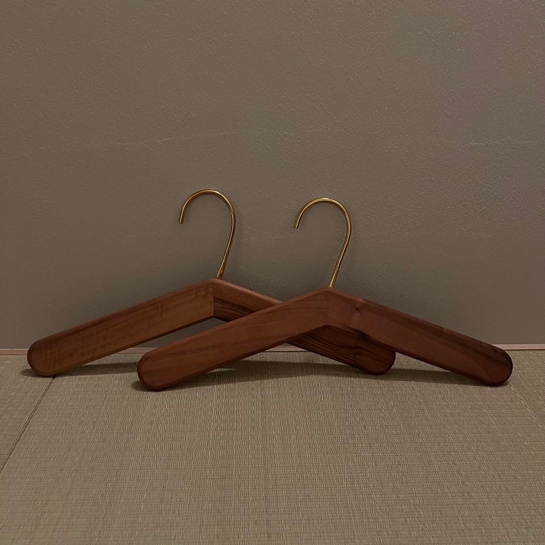 Carl Aubock ハンガー 真鍮 2本セット カールオーボック