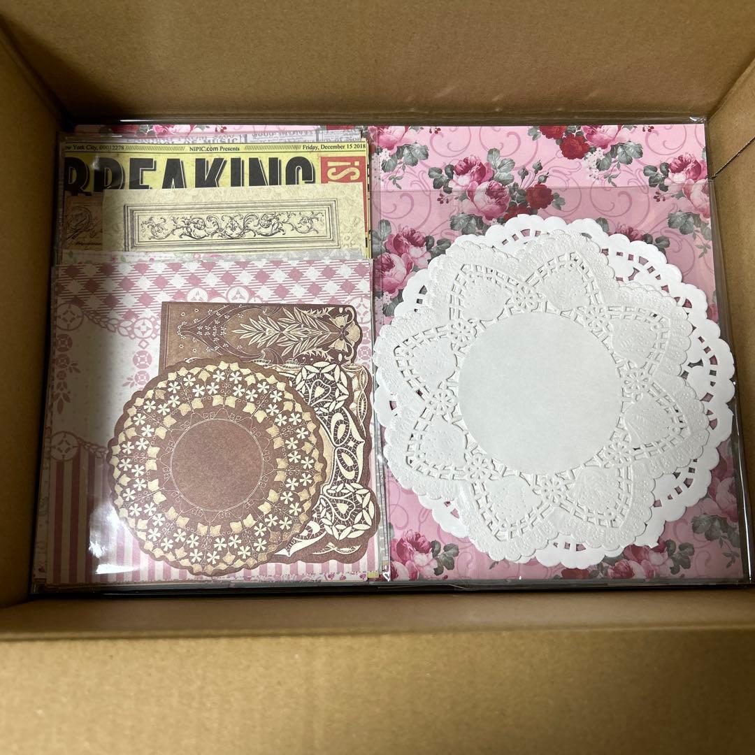 コラージュ素材 海外マステ デザインペーパー まとめ売り⑨