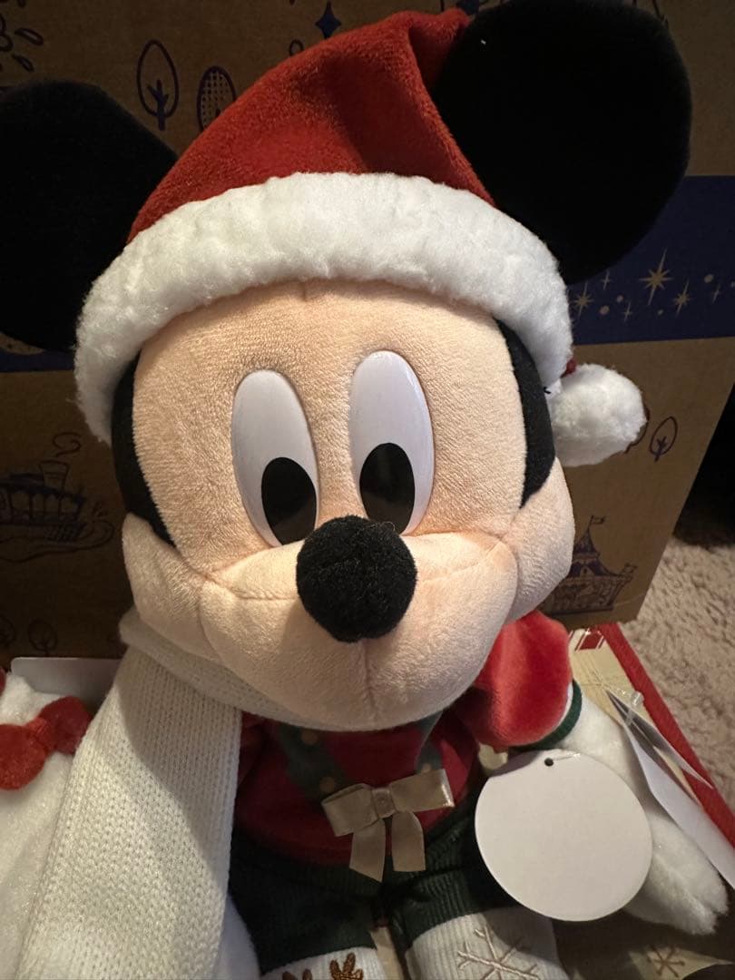 ディズニークリスマス 2025 ぬいぐるみ　ミッキー ミニー セット