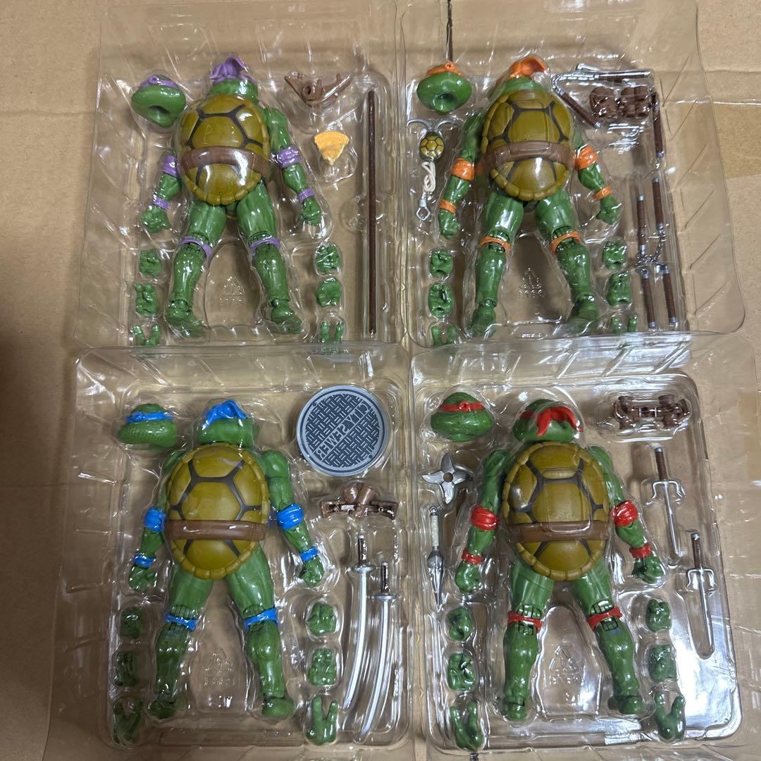 S.H.Figuarts タートルズ　全セット
