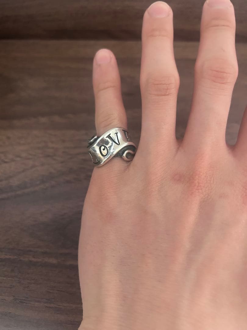 A*K様 RATRACE （ラットレース）シルバーリング (LOVE&HATE)