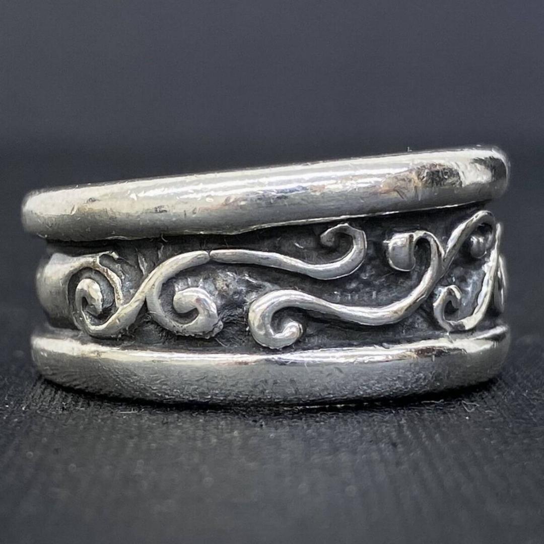 Bill Wall Leather WAVE CHANNEL RING 19号