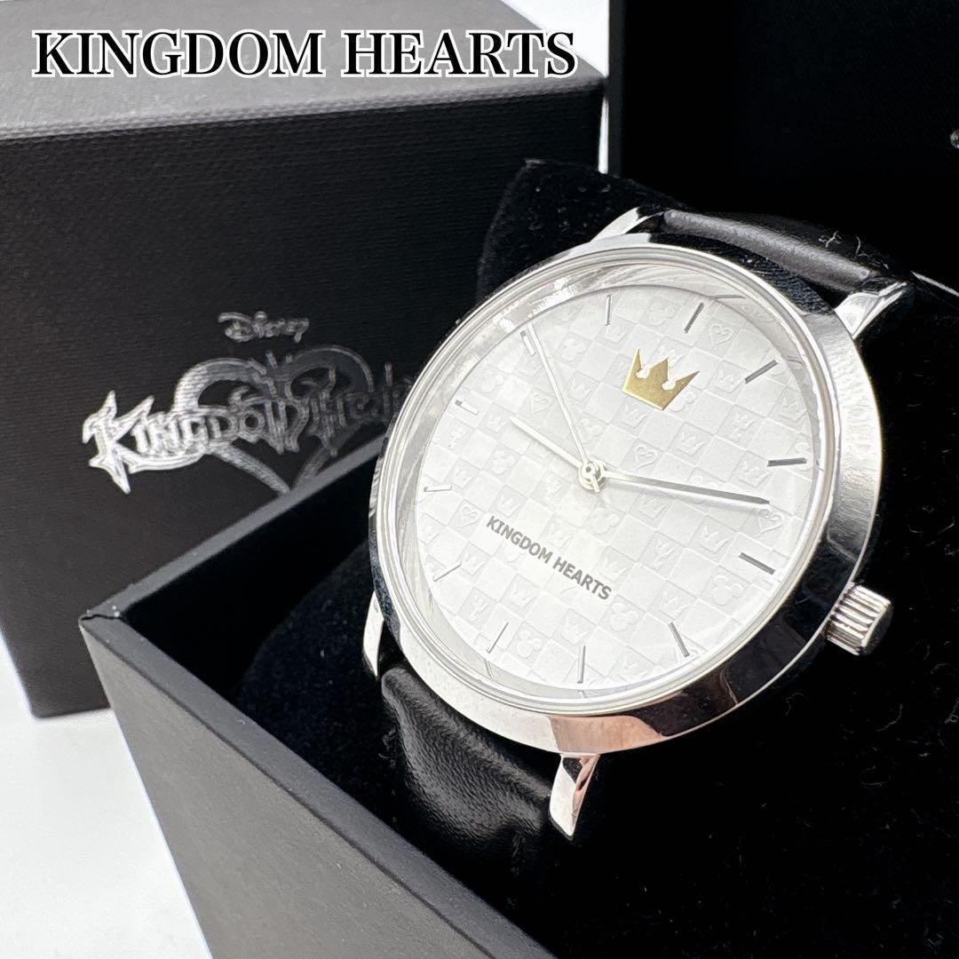 美品 ユートレジャー キングダムハーツ モノグラム 腕時計 革ベルト