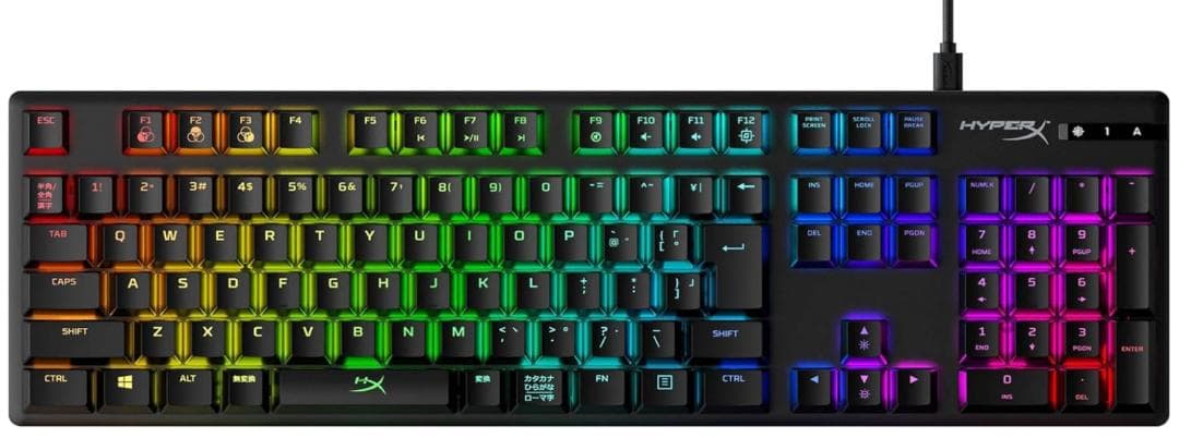 【日本語配列】 メカニカルゲーミングキーボード