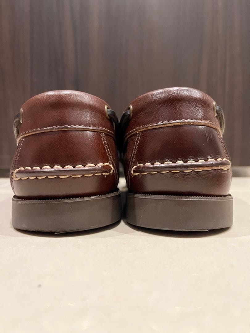 【美品】paraboot BIRTH バース モカシン 6.5 マロン