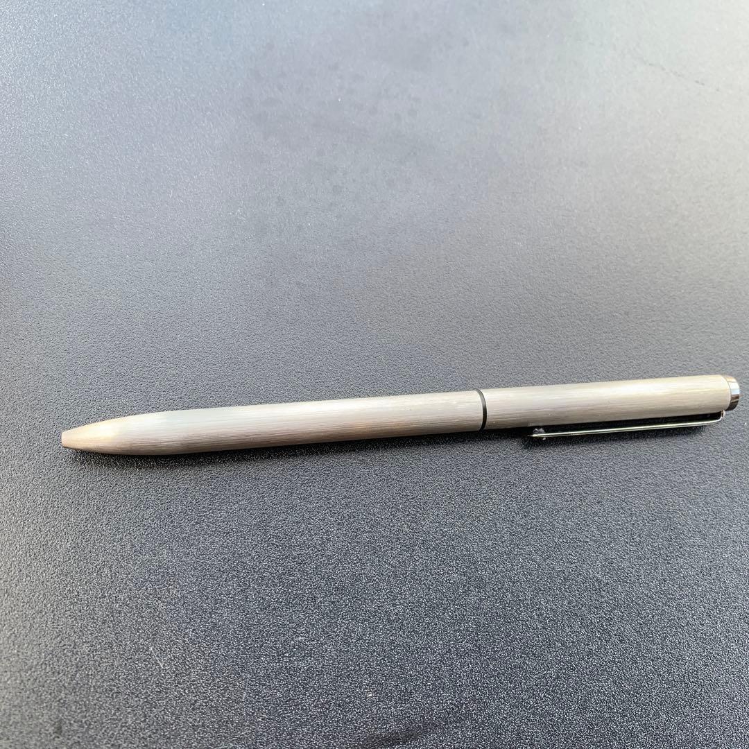 削り出し仕様Mont Blanc Germany 2色シルバー ボールペン