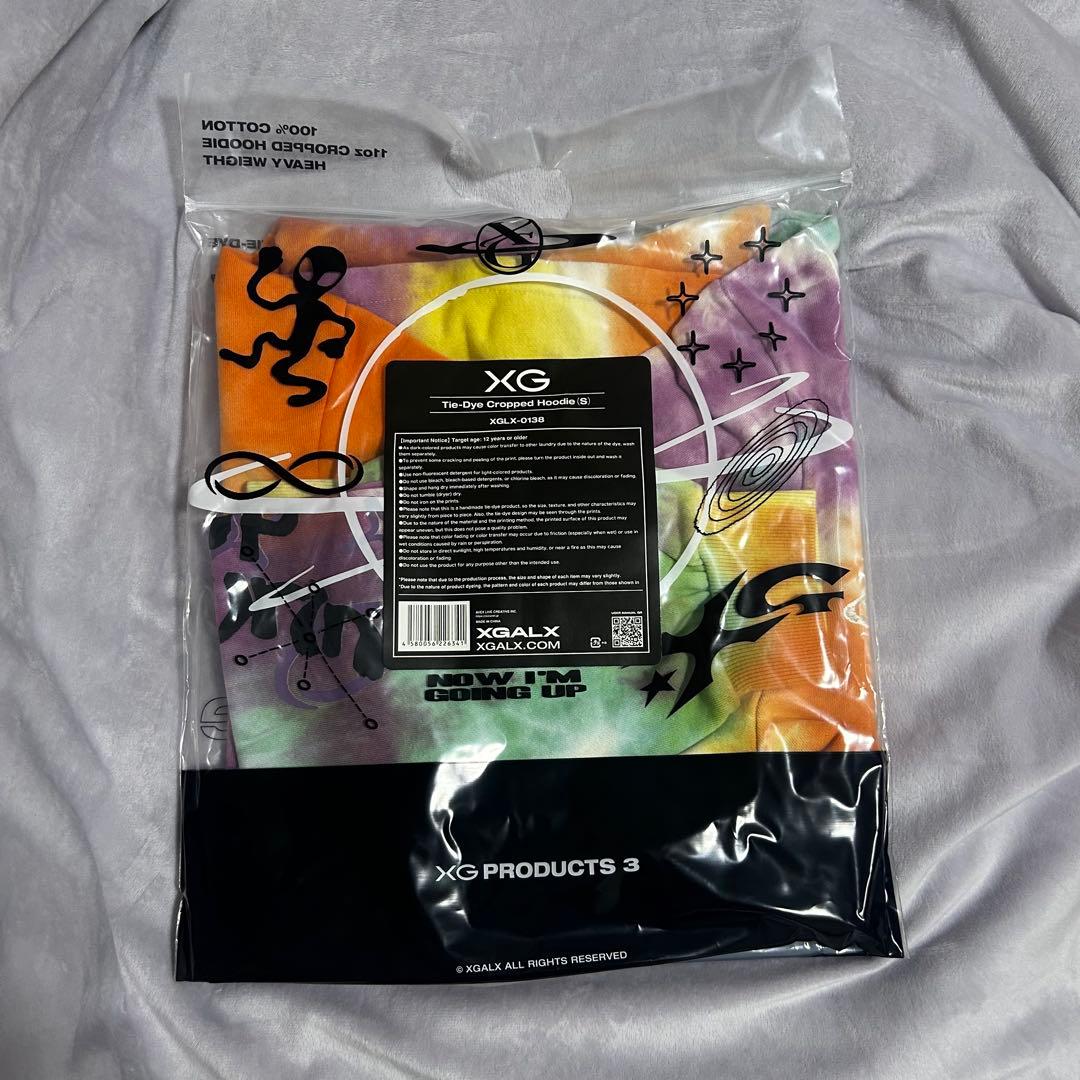 XG タイダイ フーディ フーディー Sサイズ 新品未開封