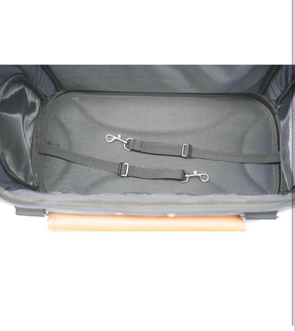 お値下げ済み　折りたたみペットカート グレー 7in1機能