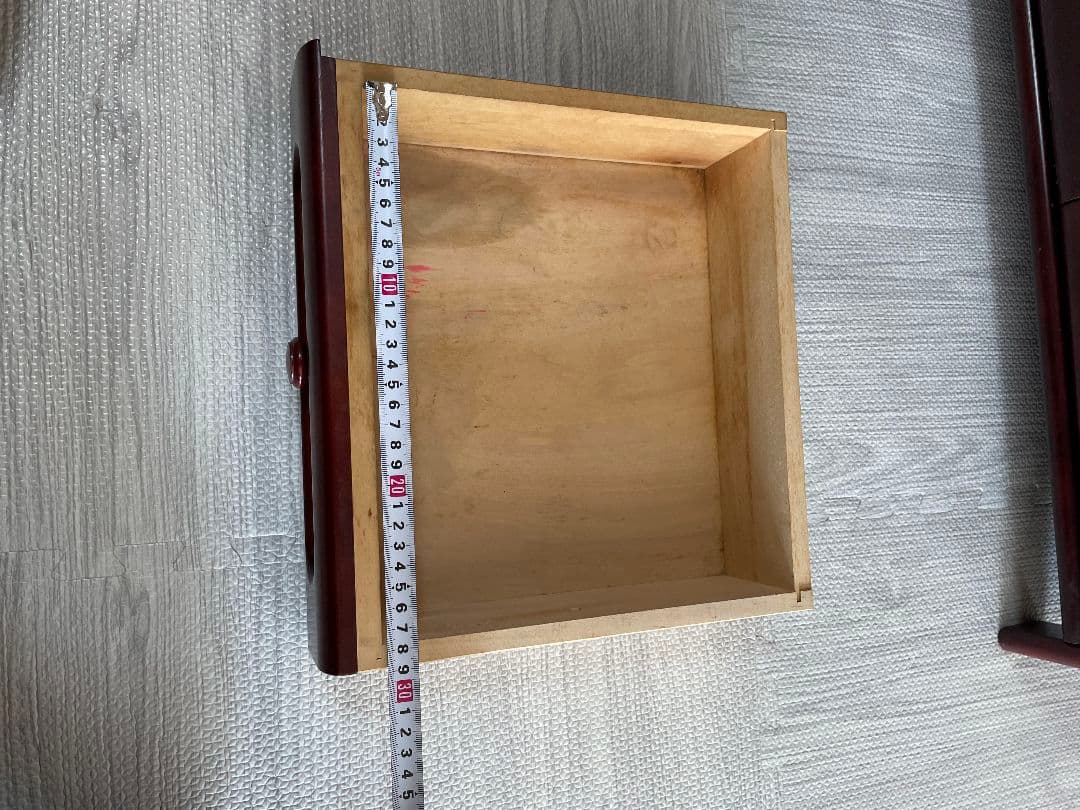 ミーコカリモク　電話台　ファックス台　チェスト　棚　高級家具　ヴィンテージ