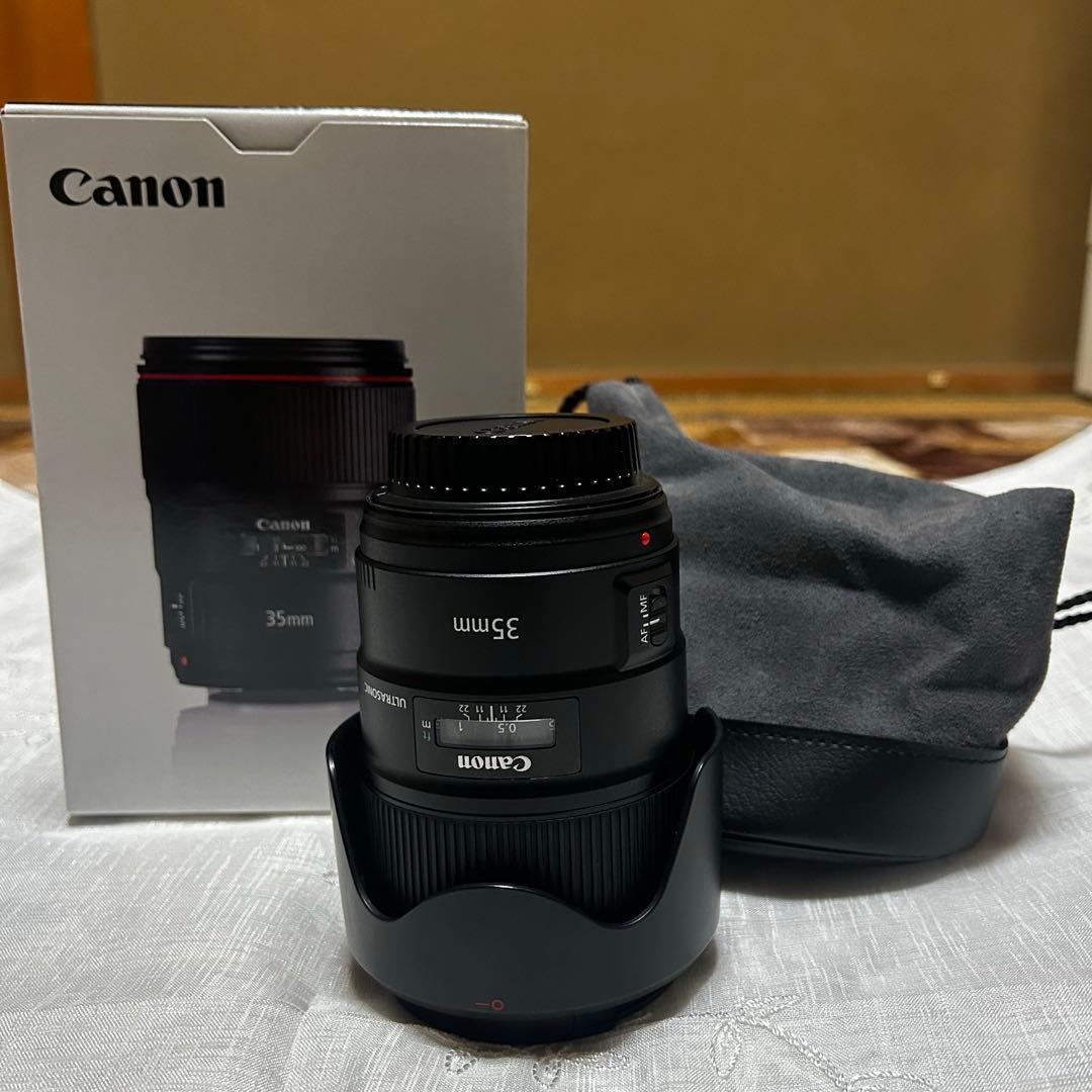 Canon 単焦点レンズ EF35mm F1.4L II USM