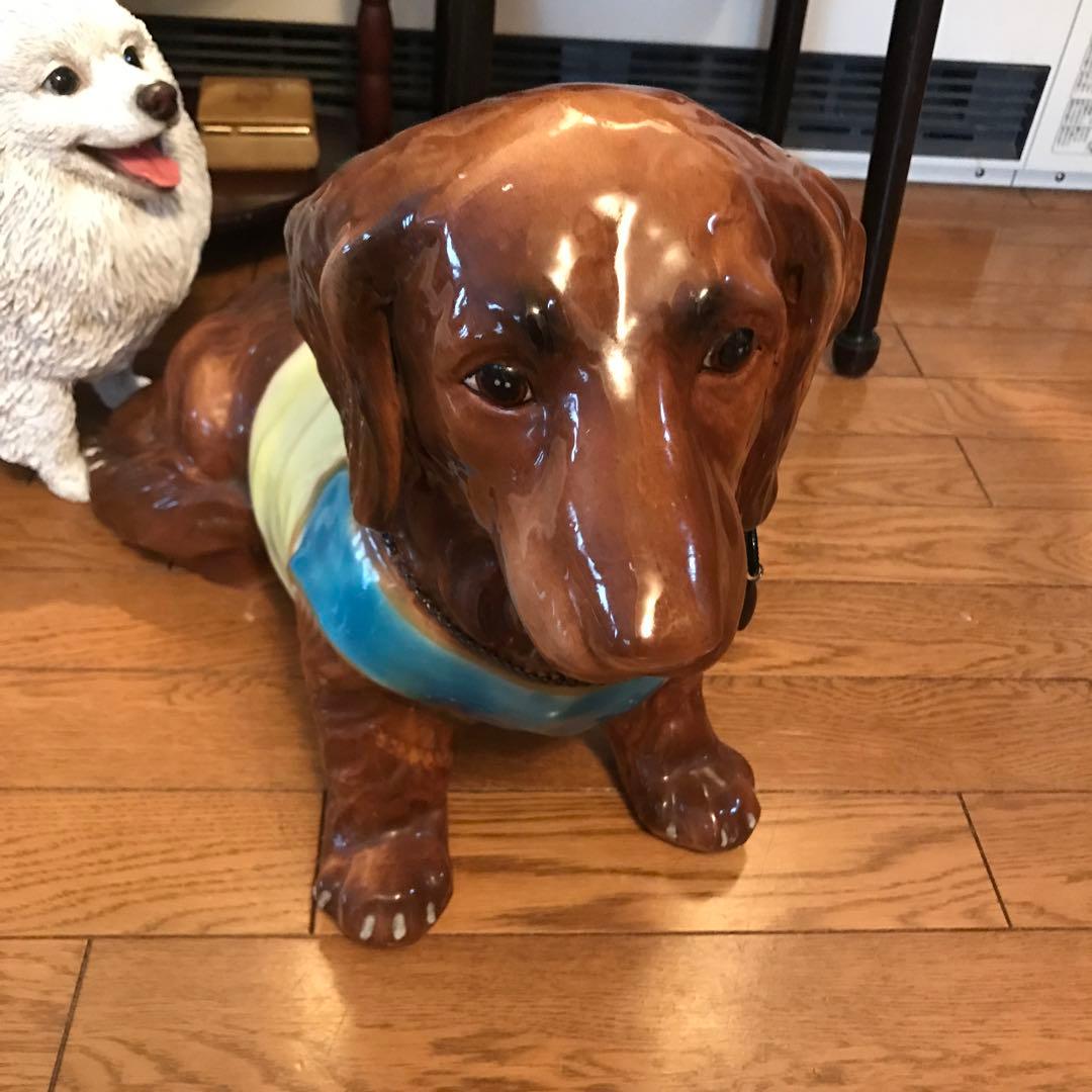 アンティーク　ダックスフンド　重い