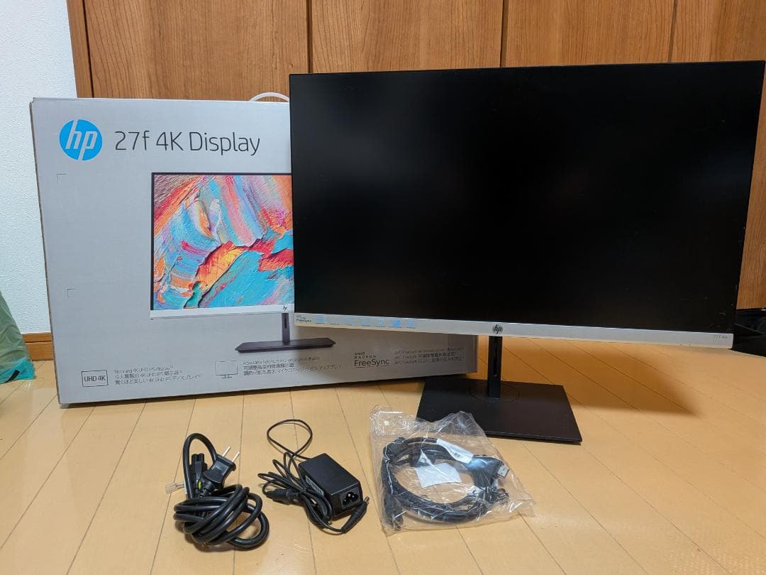 HP 4Kモニター 27インチ 「27f 4k」