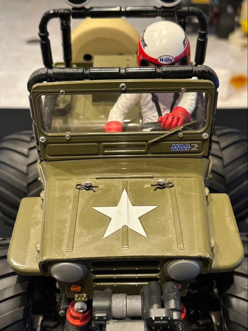 タミヤ WILDWILLY2 XB 完成品 プロポ無し 動作未確認 傷あり