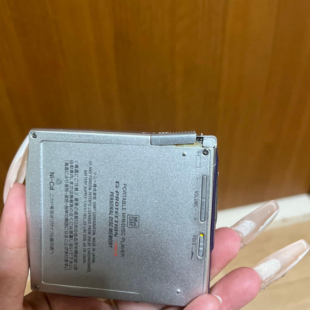 SONY MDウォークマン ポータブルMDプレーヤー MZ-E707