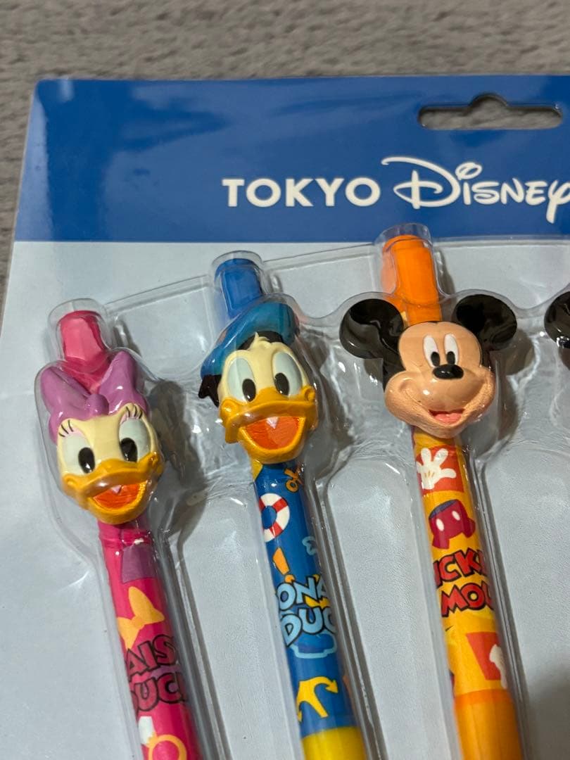 【レトロ】東京ディズニーリゾート ボールペン 6本セット