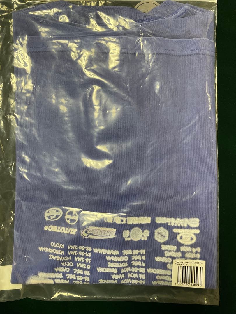 ミュージシャン YAKIYAKI YANKEE TOUR2 Tee (Steel Blue) L