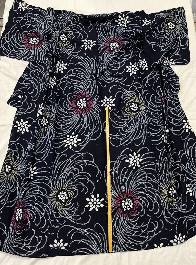 7 1 絞り浴衣 リメイク用