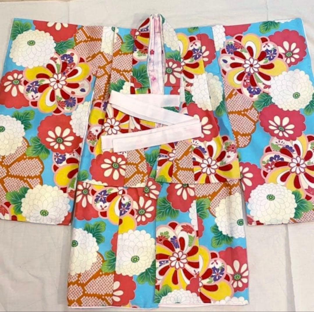 【新品】七五三 着物 三歳　3歳　着物　被布　セット　未使用