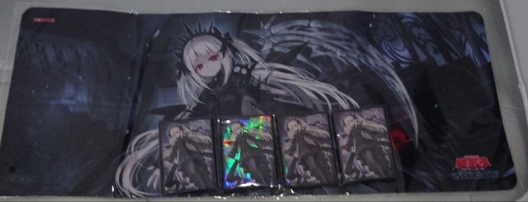 サ*ト様 遊戯王　光なき影ア＝バオ・ア・クゥー　スリーブ80枚&プレイマット