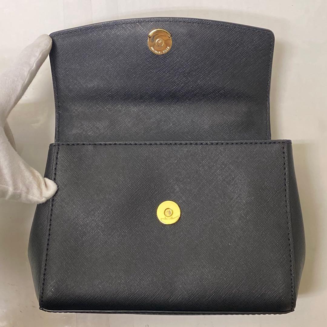 GAOT08-7 マイケルコース 美品 ミニハンドバッグ 2WAY ショルダー付