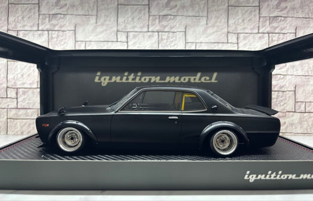 1/18イグニッションモデル ハコスカGTR 鉄ッチン深リムカスタム