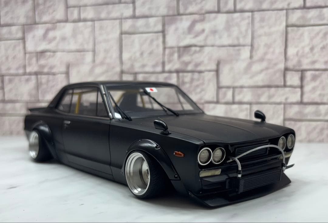 1/18イグニッションモデル ハコスカGTR 鉄ッチン深リムカスタム