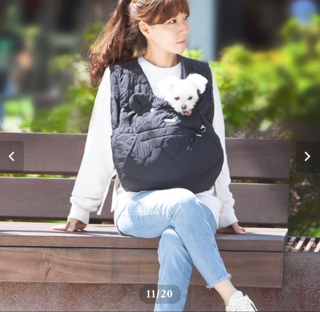 【ritogato】VoddlyCozyFrontBag(Black/S)