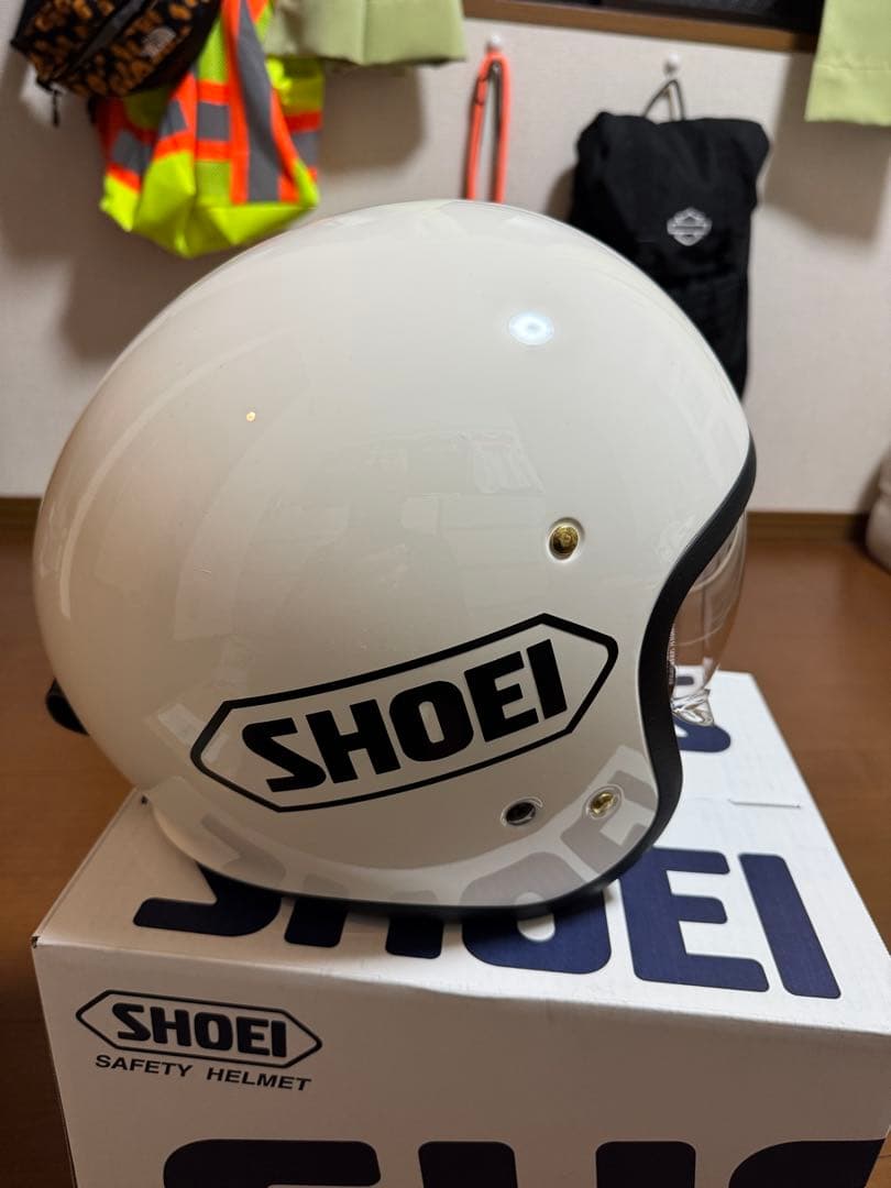 SHOEI J.O ジェットヘルメットオフホワイトL程度極上品