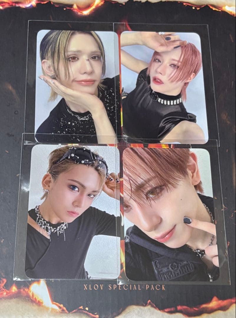 XLOV EVERLINE トレカ4枚セット