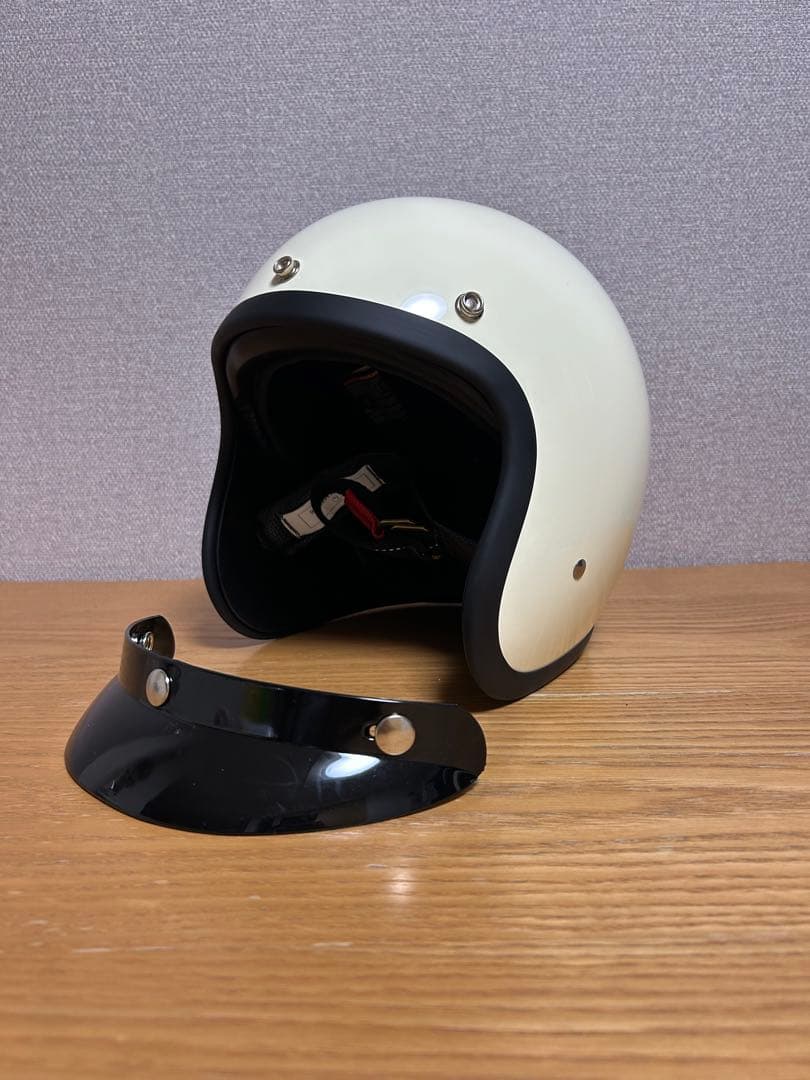 500TXタイプ ジェットヘルメットBUCO tt&co 白　4XL