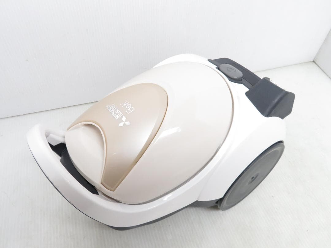 三菱 2023年製 紙パック式掃除機 クリーナー Be-K ペールゴールド