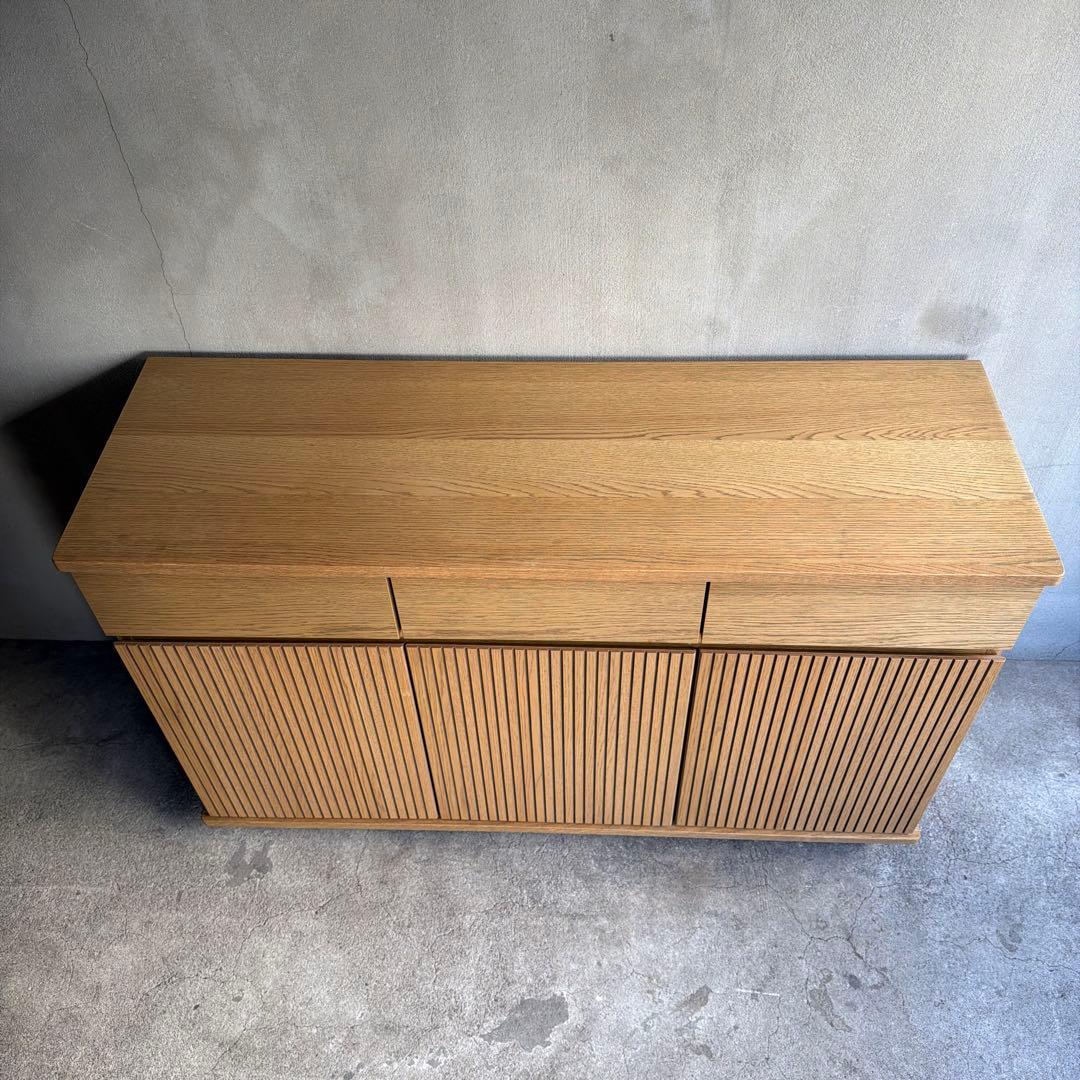 展示品 美品　Unico DIFE(ディフェ) キャビネット W1200 送料込