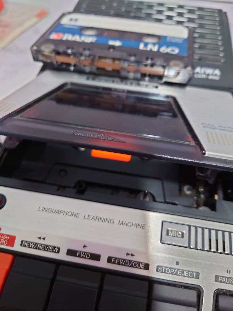 ワンプッシュレコーディングカセットレコーダー LLコンパクトコータ LCR860